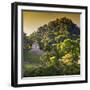 ¡Viva Mexico! Square Collection - Mayan Temple at Sunrise III-Philippe Hugonnard-Framed Photographic Print