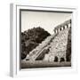 ¡Viva Mexico! Square Collection - Mayan Temple of Inscriptions in Palenque I-Philippe Hugonnard-Framed Photographic Print