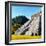 ¡Viva Mexico! Square Collection - Mayan Temple of Inscriptions in Palenque II-Philippe Hugonnard-Framed Photographic Print