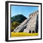 ¡Viva Mexico! Square Collection - Mayan Temple of Inscriptions in Palenque II-Philippe Hugonnard-Framed Photographic Print