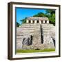 ¡Viva Mexico! Square Collection - Mayan Temple of Inscriptions in Palenque IV-Philippe Hugonnard-Framed Photographic Print