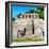 ¡Viva Mexico! Square Collection - Mayan Temple of Inscriptions in Palenque IV-Philippe Hugonnard-Framed Photographic Print