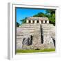 ¡Viva Mexico! Square Collection - Mayan Temple of Inscriptions in Palenque IV-Philippe Hugonnard-Framed Photographic Print