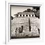 ¡Viva Mexico! Square Collection - Mayan Temple of Inscriptions in Palenque V-Philippe Hugonnard-Framed Photographic Print