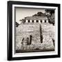 ¡Viva Mexico! Square Collection - Mayan Temple of Inscriptions in Palenque V-Philippe Hugonnard-Framed Photographic Print