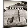 ¡Viva Mexico! Square Collection - Mayan Temple of Inscriptions in Palenque V-Philippe Hugonnard-Mounted Photographic Print