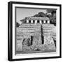 ¡Viva Mexico! Square Collection - Mayan Temple of Inscriptions in Palenque VII-Philippe Hugonnard-Framed Photographic Print