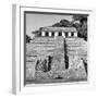 ¡Viva Mexico! Square Collection - Mayan Temple of Inscriptions in Palenque VII-Philippe Hugonnard-Framed Photographic Print