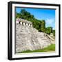 ¡Viva Mexico! Square Collection - Mayan Temple of Inscriptions in Palenque VIII-Philippe Hugonnard-Framed Photographic Print