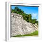 ¡Viva Mexico! Square Collection - Mayan Temple of Inscriptions in Palenque VIII-Philippe Hugonnard-Framed Photographic Print