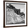 ¡Viva Mexico! Square Collection - Mayan Temple of Inscriptions in Palenque X-Philippe Hugonnard-Framed Photographic Print