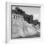 ¡Viva Mexico! Square Collection - Mayan Temple of Inscriptions in Palenque X-Philippe Hugonnard-Framed Photographic Print