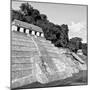 ¡Viva Mexico! Square Collection - Mayan Temple of Inscriptions in Palenque X-Philippe Hugonnard-Mounted Photographic Print