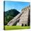 ¡Viva Mexico! Square Collection - Mayan Temple of Inscriptions in Palenque-Philippe Hugonnard-Stretched Canvas