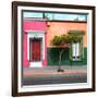 ¡Viva Mexico! Square Collection - Mexican Colorful Facades III-Philippe Hugonnard-Framed Photographic Print