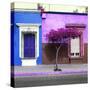 ¡Viva Mexico! Square Collection - Mexican Colorful Facades IV-Philippe Hugonnard-Stretched Canvas