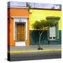 ¡Viva Mexico! Square Collection - Mexican Colorful Facades V-Philippe Hugonnard-Stretched Canvas