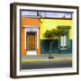 ¡Viva Mexico! Square Collection - Mexican Colorful Facades V-Philippe Hugonnard-Framed Photographic Print