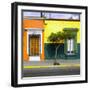 ¡Viva Mexico! Square Collection - Mexican Colorful Facades V-Philippe Hugonnard-Framed Photographic Print