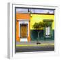 ¡Viva Mexico! Square Collection - Mexican Colorful Facades V-Philippe Hugonnard-Framed Photographic Print