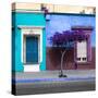 ¡Viva Mexico! Square Collection - Mexican Colorful Facades VI-Philippe Hugonnard-Stretched Canvas