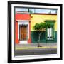 ¡Viva Mexico! Square Collection - Mexican Colorful Facades-Philippe Hugonnard-Framed Photographic Print