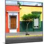 ¡Viva Mexico! Square Collection - Mexican Colorful Facades-Philippe Hugonnard-Mounted Photographic Print