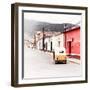 ¡Viva Mexico! Square Collection - Mexican Street with Tuk Tuk-Philippe Hugonnard-Framed Photographic Print