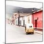 ¡Viva Mexico! Square Collection - Mexican Street with Tuk Tuk-Philippe Hugonnard-Mounted Photographic Print