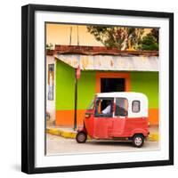 ¡Viva Mexico! Square Collection - Mexican Tuk Tuk-Philippe Hugonnard-Framed Photographic Print