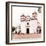 ¡Viva Mexico! Square Collection - Mexican White Church-Philippe Hugonnard-Framed Photographic Print