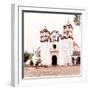 ¡Viva Mexico! Square Collection - Mexican White Church-Philippe Hugonnard-Framed Photographic Print