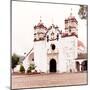 ¡Viva Mexico! Square Collection - Mexican White Church-Philippe Hugonnard-Mounted Photographic Print