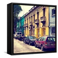 ¡Viva Mexico! Square Collection - Mexico City Architecture-Philippe Hugonnard-Framed Stretched Canvas