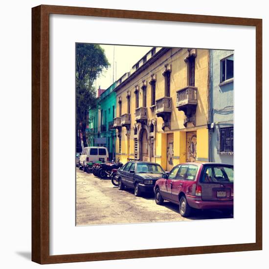 ¡Viva Mexico! Square Collection - Mexico City Architecture-Philippe Hugonnard-Framed Photographic Print