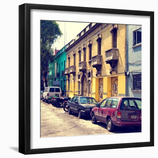 ¡Viva Mexico! Square Collection - Mexico City Architecture-Philippe Hugonnard-Framed Photographic Print