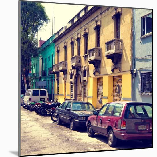 ¡Viva Mexico! Square Collection - Mexico City Architecture-Philippe Hugonnard-Mounted Photographic Print
