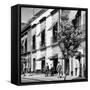 ¡Viva Mexico! Square Collection - Mexico City B&W Facades-Philippe Hugonnard-Framed Stretched Canvas