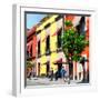 ¡Viva Mexico! Square Collection - Mexico City Colorful Facades-Philippe Hugonnard-Framed Photographic Print