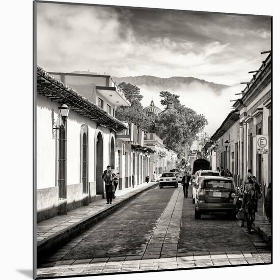 ¡Viva Mexico! Square Collection - Morning in San Cristobal de Las Casas-Philippe Hugonnard-Mounted Photographic Print