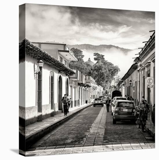 ¡Viva Mexico! Square Collection - Morning in San Cristobal de Las Casas-Philippe Hugonnard-Stretched Canvas