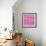 ¡Viva Mexico! Square Collection - Mosaics Pink Bricks-Philippe Hugonnard-Framed Photographic Print displayed on a wall