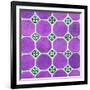 ¡Viva Mexico! Square Collection - Mosaics Purple Bricks-Philippe Hugonnard-Framed Photographic Print