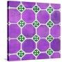 ¡Viva Mexico! Square Collection - Mosaics Purple Bricks-Philippe Hugonnard-Stretched Canvas