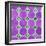 ¡Viva Mexico! Square Collection - Mosaics Purple Bricks-Philippe Hugonnard-Framed Photographic Print