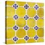 ¡Viva Mexico! Square Collection - Mosaics Yellow Bricks-Philippe Hugonnard-Stretched Canvas