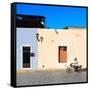 ¡Viva Mexico! Square Collection - Motorbike Ride in Campeche-Philippe Hugonnard-Framed Stretched Canvas