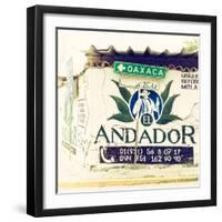 ¡Viva Mexico! Square Collection - Oaxaca Sign II-Philippe Hugonnard-Framed Photographic Print