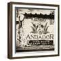 ¡Viva Mexico! Square Collection - Oaxaca Sign III-Philippe Hugonnard-Framed Photographic Print