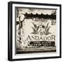 ¡Viva Mexico! Square Collection - Oaxaca Sign III-Philippe Hugonnard-Framed Photographic Print